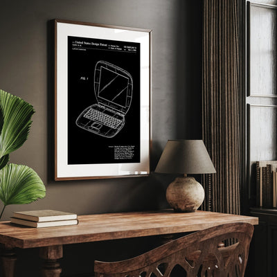 Apple iBOOK G3 2001 Patent Print - Magic Posters