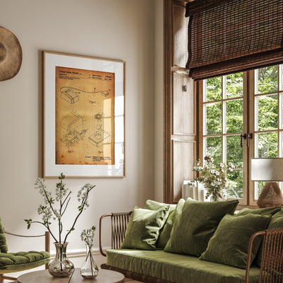 Apple Mouse 1984 Patent Print - Magic Posters