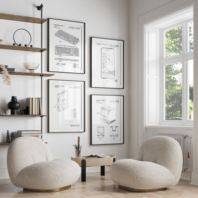 Apple Set Of 4 Patent Prints - Magic Posters