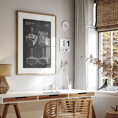 Atari Joystick Patent Print - Magic Posters