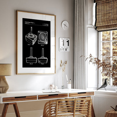 Atari Joystick Patent Print - Magic Posters