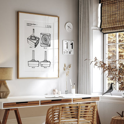 Atari Joystick Patent Print - Magic Posters