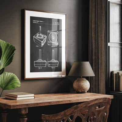 Atari Joystick Patent Print - Magic Posters