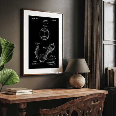 Baseball Patent Print - Magic Posters