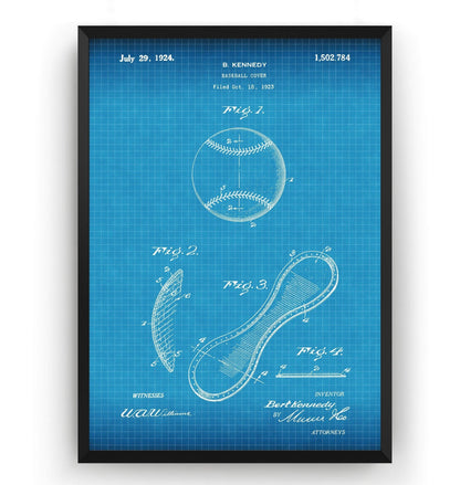 Baseball Patent Print - Magic Posters