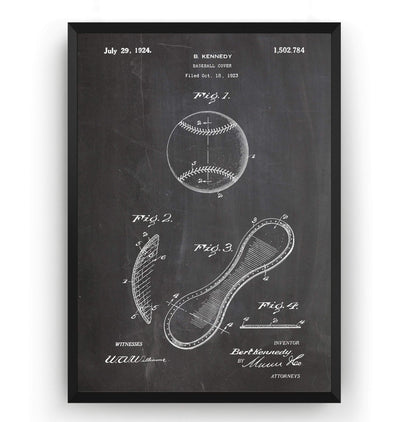 Baseball Patent Print - Magic Posters