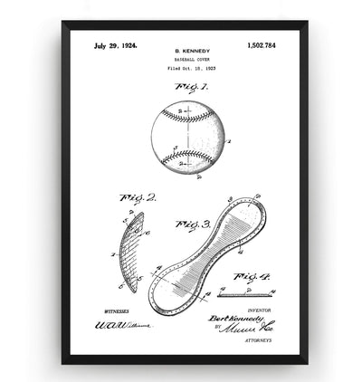 Baseball Patent Print - Magic Posters