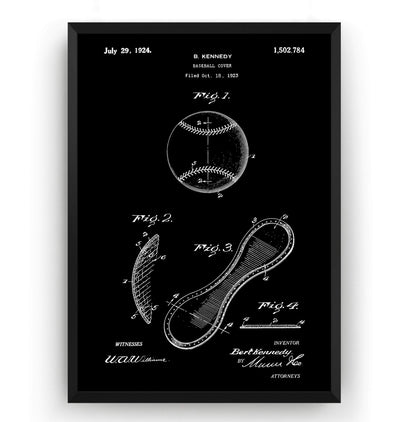 Baseball Patent Print - Magic Posters