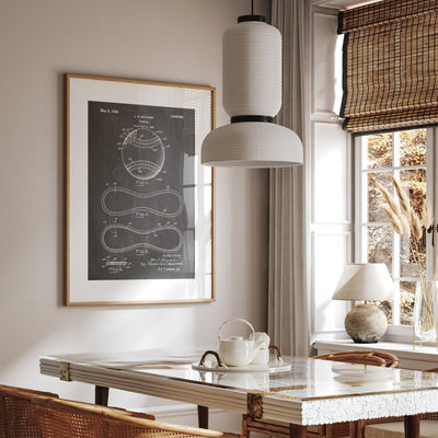 Baseball Stitching Patent Print - Magic Posters