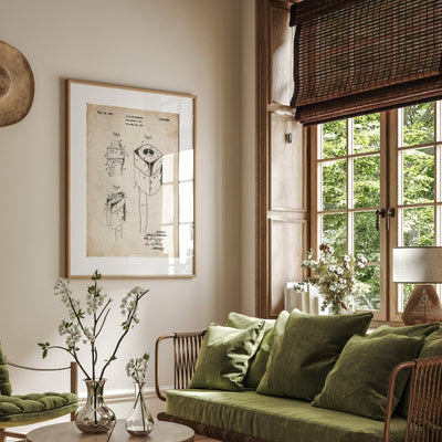 Beekeeper Veil 1931 Patent Print - Magic Posters