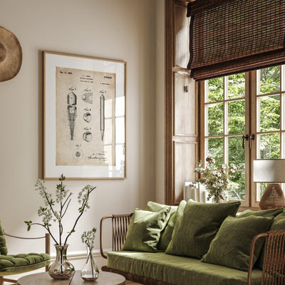 Biro Ballpoint Pen 1945 Patent Print - Magic Posters