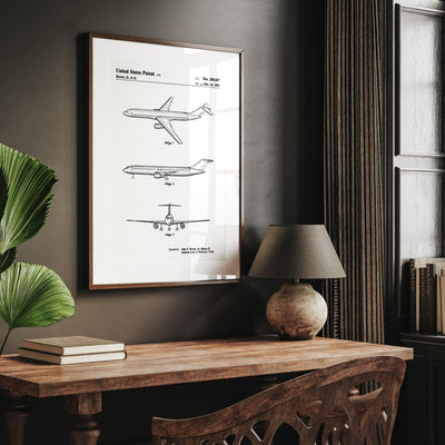 Boeing Aircraft 1981 Patent Print - Magic Posters