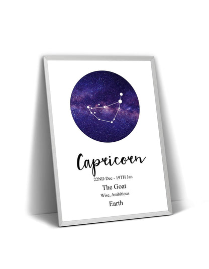 Capricorn Zodiac Print - Magic Posters