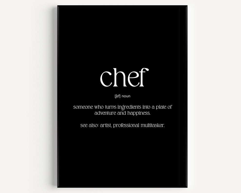 CHEF DEFINITION IN ENGLISH visual data 5