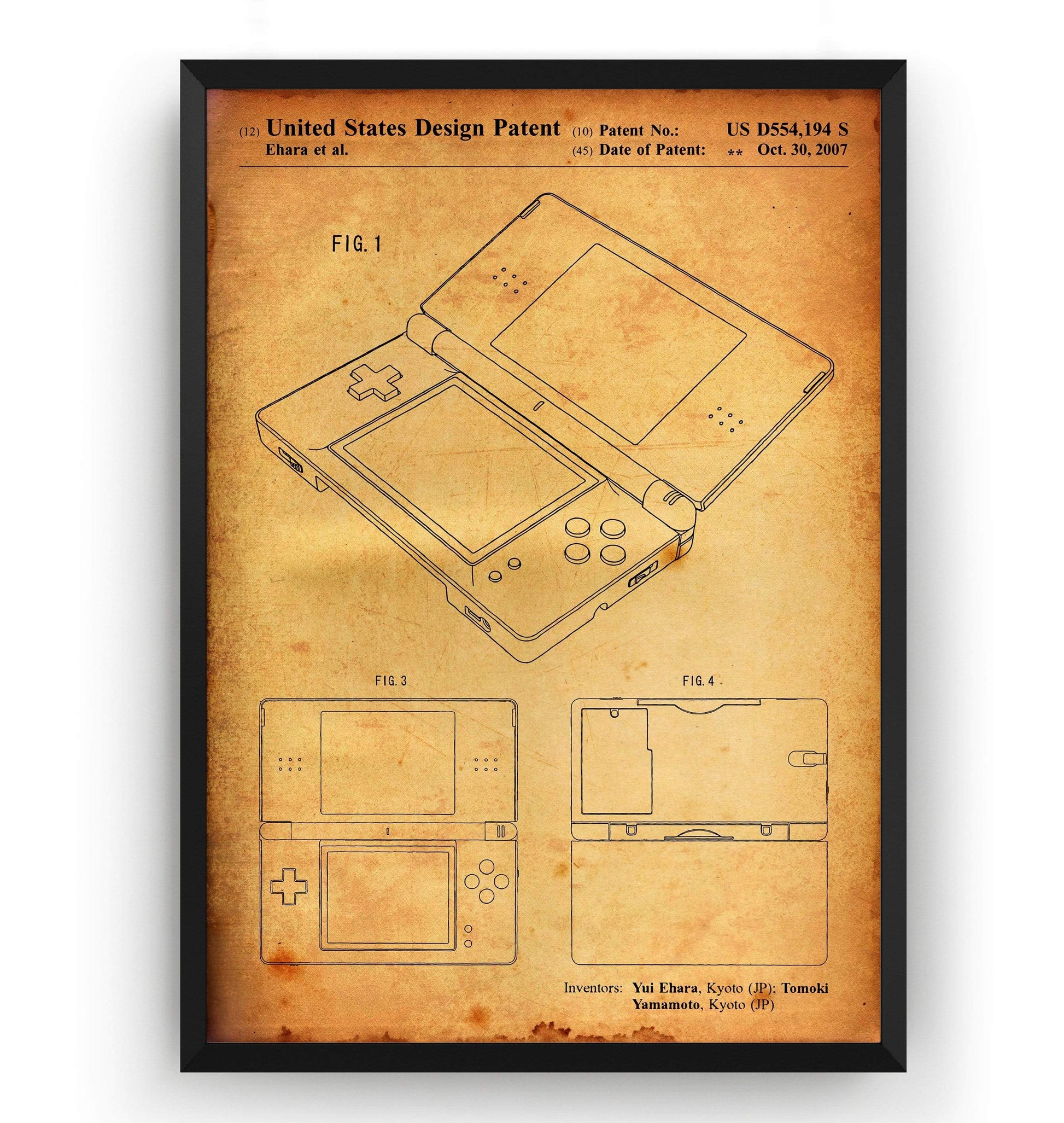 DS 2007 Patent Print - Magic Posters