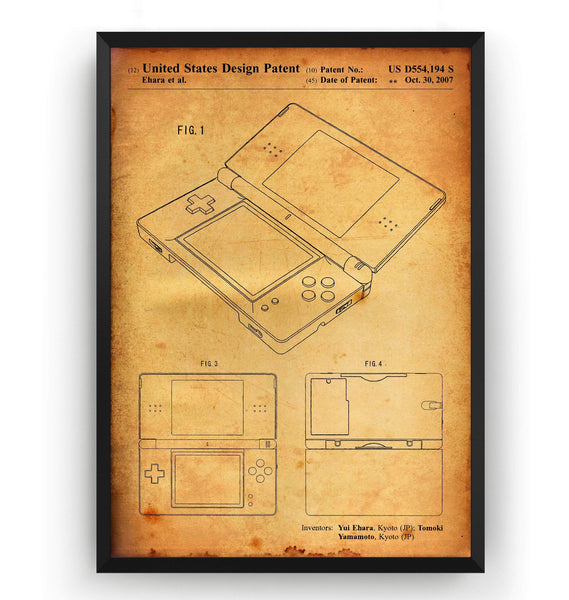DS 2007 Patent Print - Magic Posters