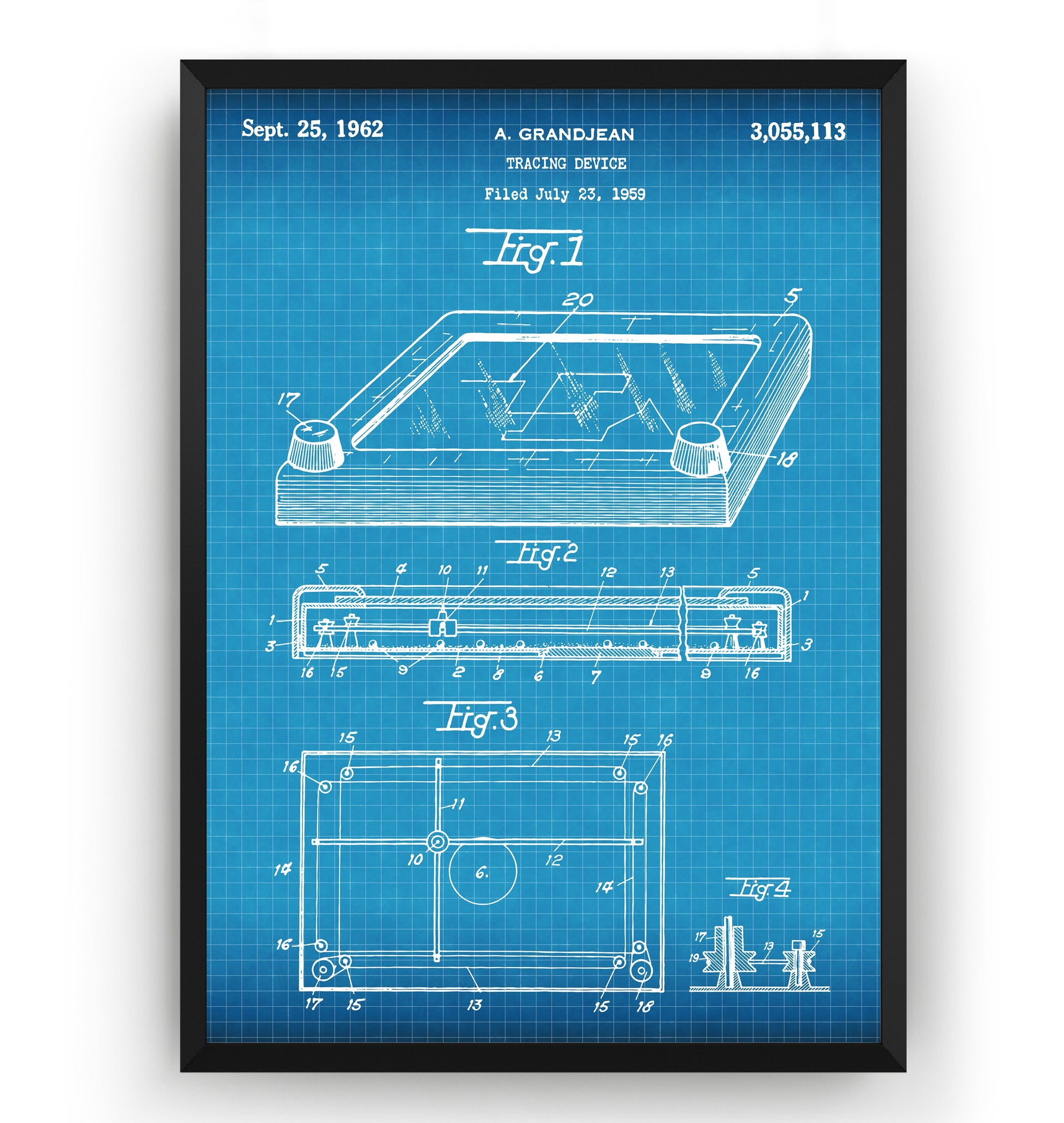 Etch A Sketch 1962 Patent Print - Magic Posters