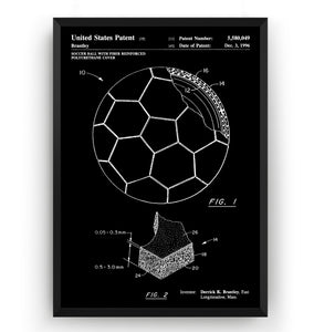 Football Patent Print - Magic Posters