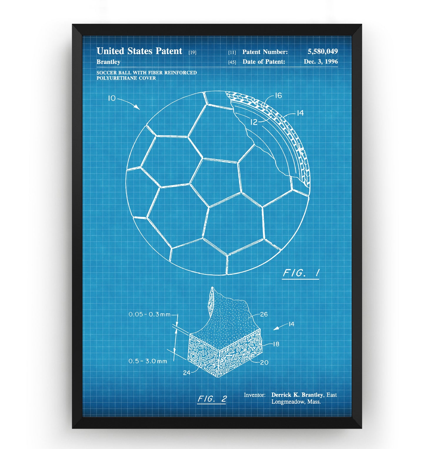 Football Patent Print - Magic Posters