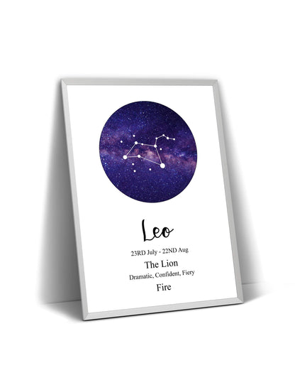 Leo Zodiac Print - Magic Posters