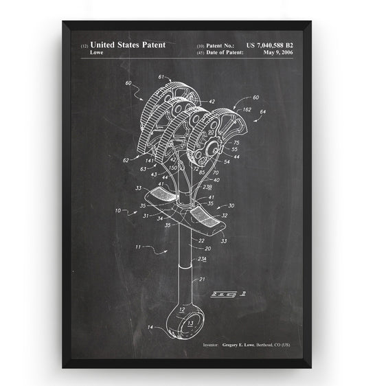 Rock Climbing Cam Patent Print - Magic Posters