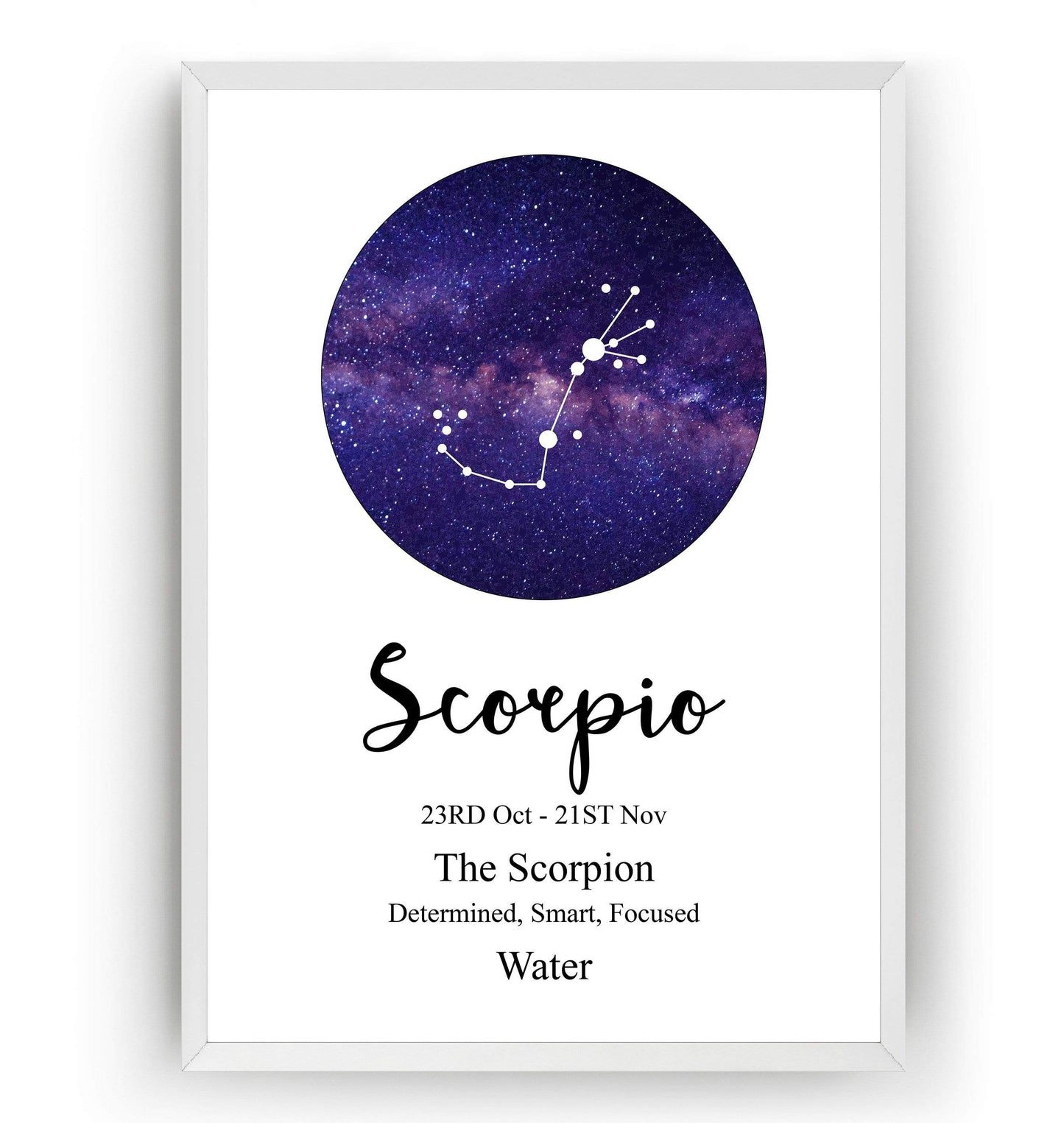 Scorpio Zodiac Print - Magic Posters